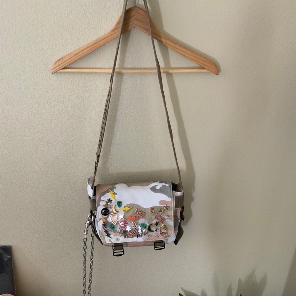 Ready Made Camo Canvas Messenger Bag